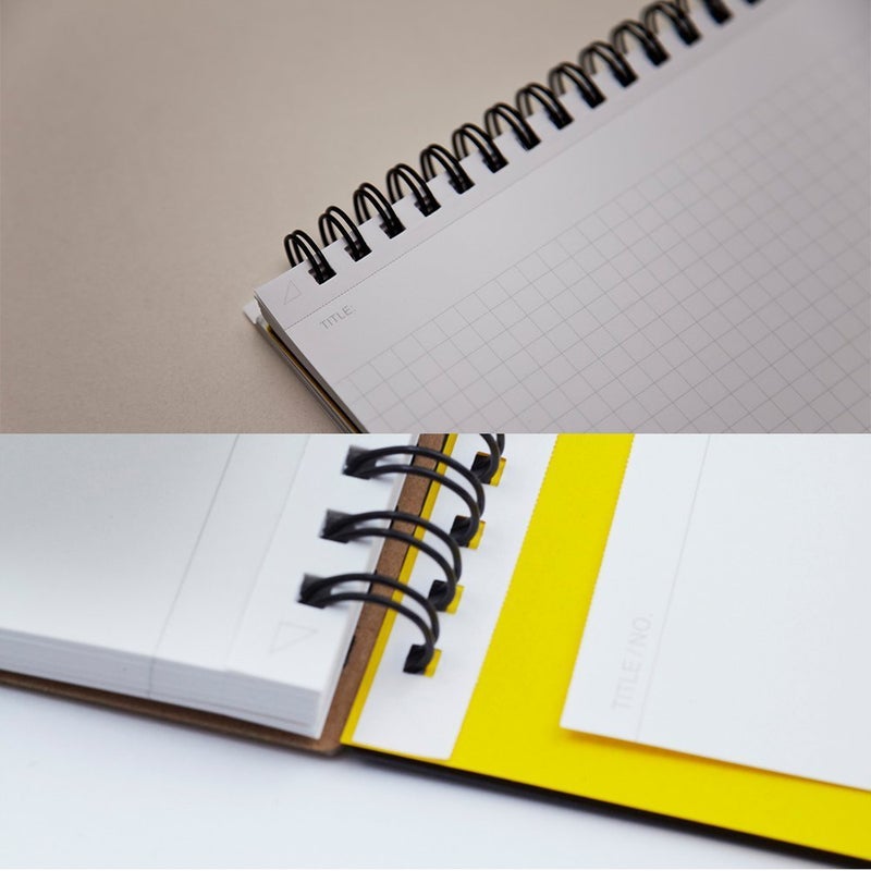 Maruman MNEMOSYNE Notebook 8.66 x 11.69 Inches (Horizontal A4), Unruled, 70 Sheets (N181A) - Image 2